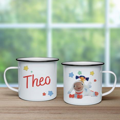 Personalised Moon and Me Little Nana & Lambkin Enamel Mug Extra Image 2